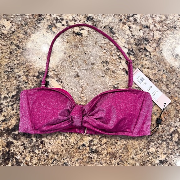BCBGeneration Standard Knot Bandeau Bikini Top - Picture 6 of 9